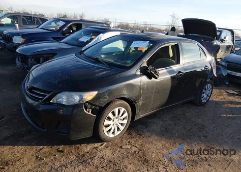 2013 Toyota Corolla Le из США, поврежденный, VIN 2T1BU4EE6DC927766